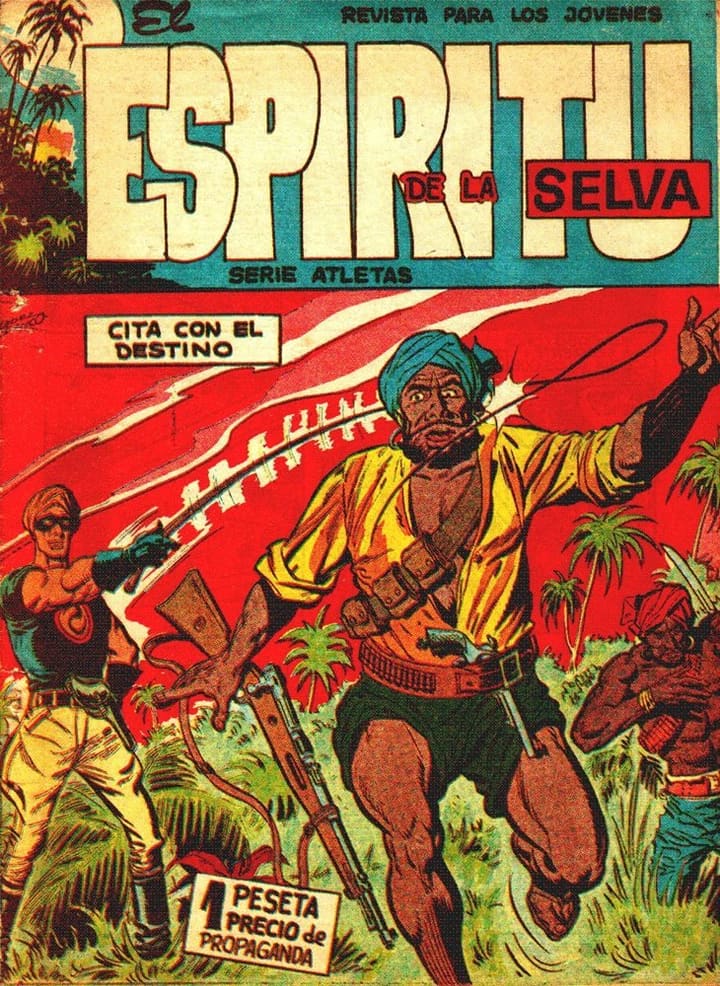 Portada de El Espíritu de la Selva (1962, Maga)