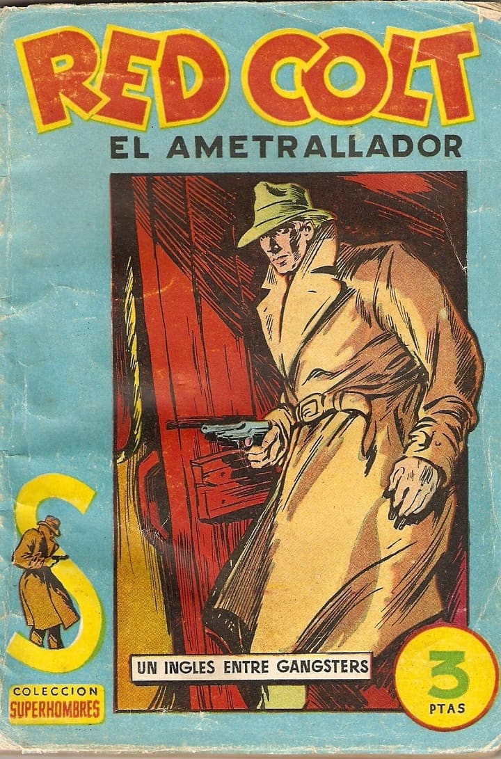 Portada de Red Colt, el Ametrallador